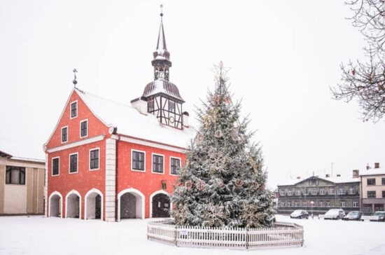 X-mass cuteness along the border Latvia - Lithuania NEW!!